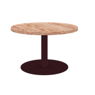 Burgundy Halo Coffee Table